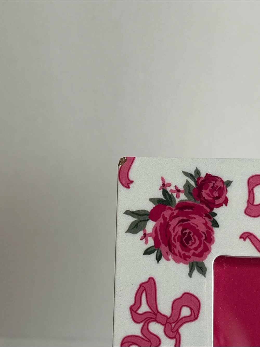 Juicy Couture Pink Floral Picture Frame